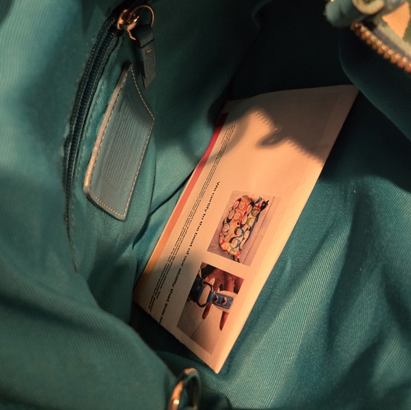 Colorful Coach Bag - Picture 4 of 5